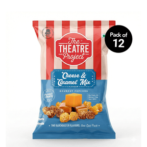 Cheese & Caramel Gourmet Popcorn | Pack of 12 x 32g The Theatre Project