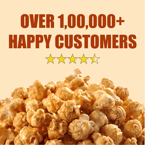 Old Fashioned Caramel Gourmet Popcorn | Pack of 12 x 55g Pack of 12