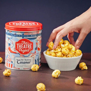 Old Fashioned Caramel Gourmet Popcorn Tin | 95g Pack of 1