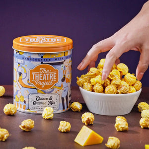Cheese & Caramel Gourmet Popcorn Tin | Pack of 2 x 75g Pack of 2