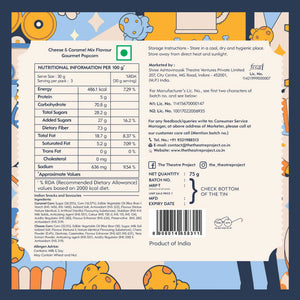 Cheese & Caramel Gourmet Popcorn Tin | Pack of 2 x 75g Pack of 2