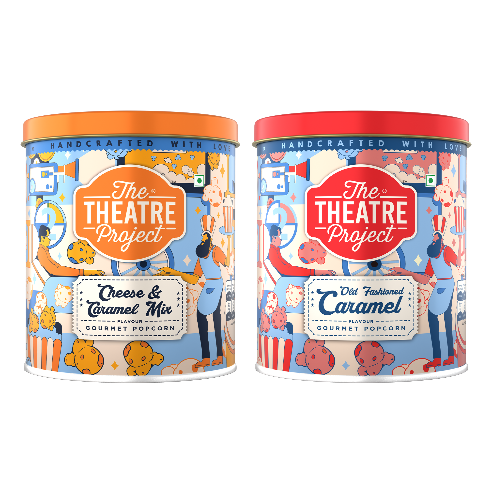 Popcorn Tin Combos - for Movie Nights