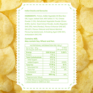 Sour Cream & Onion Kettle Cooked Chips | 72g | Rs 60 Pack of 1