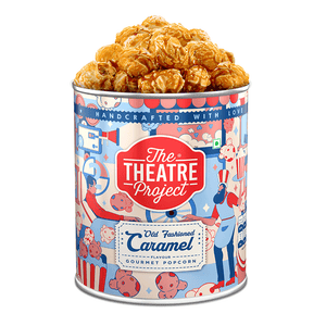 Old Fashioned Caramel Gourmet Popcorn Tin | 95g Pack of 1