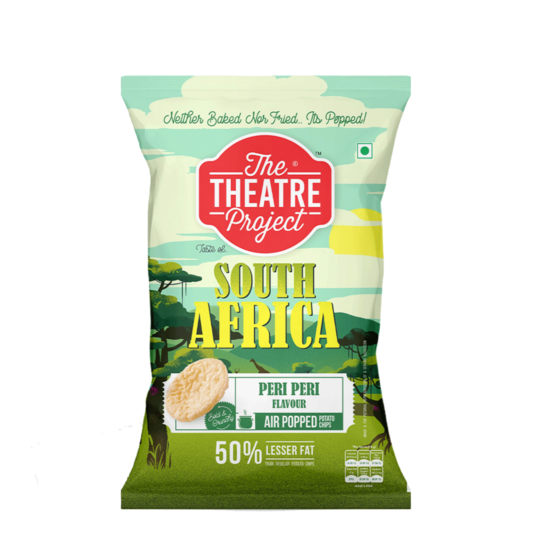 Piri Piri Air Popped Chips | 55g Pack of 1