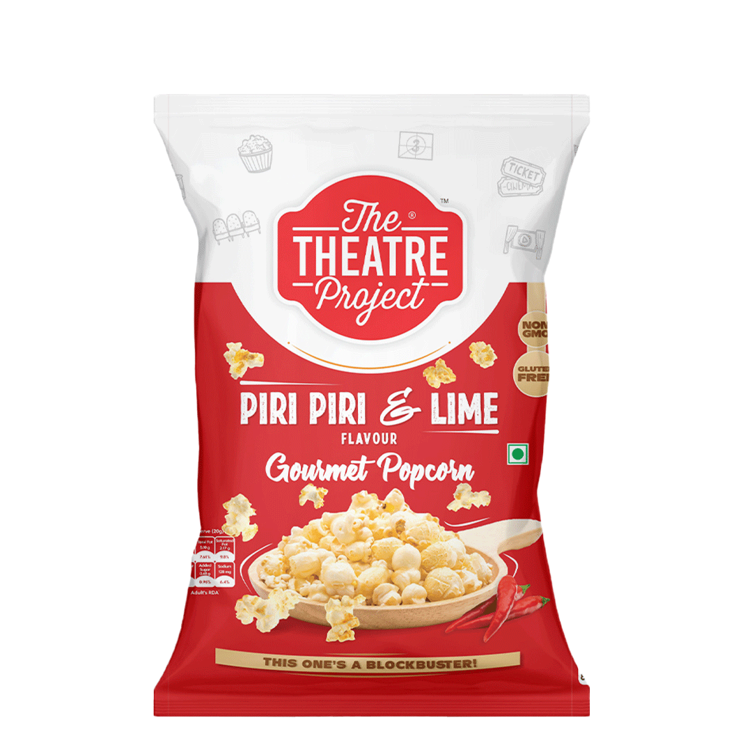 Piri Piri & Lime Gourmet Popcorn | 60g Pack of 1