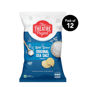 Original Sea Salt Kettle Cooked Chips | Pack of 12 x 42g Pack of 12