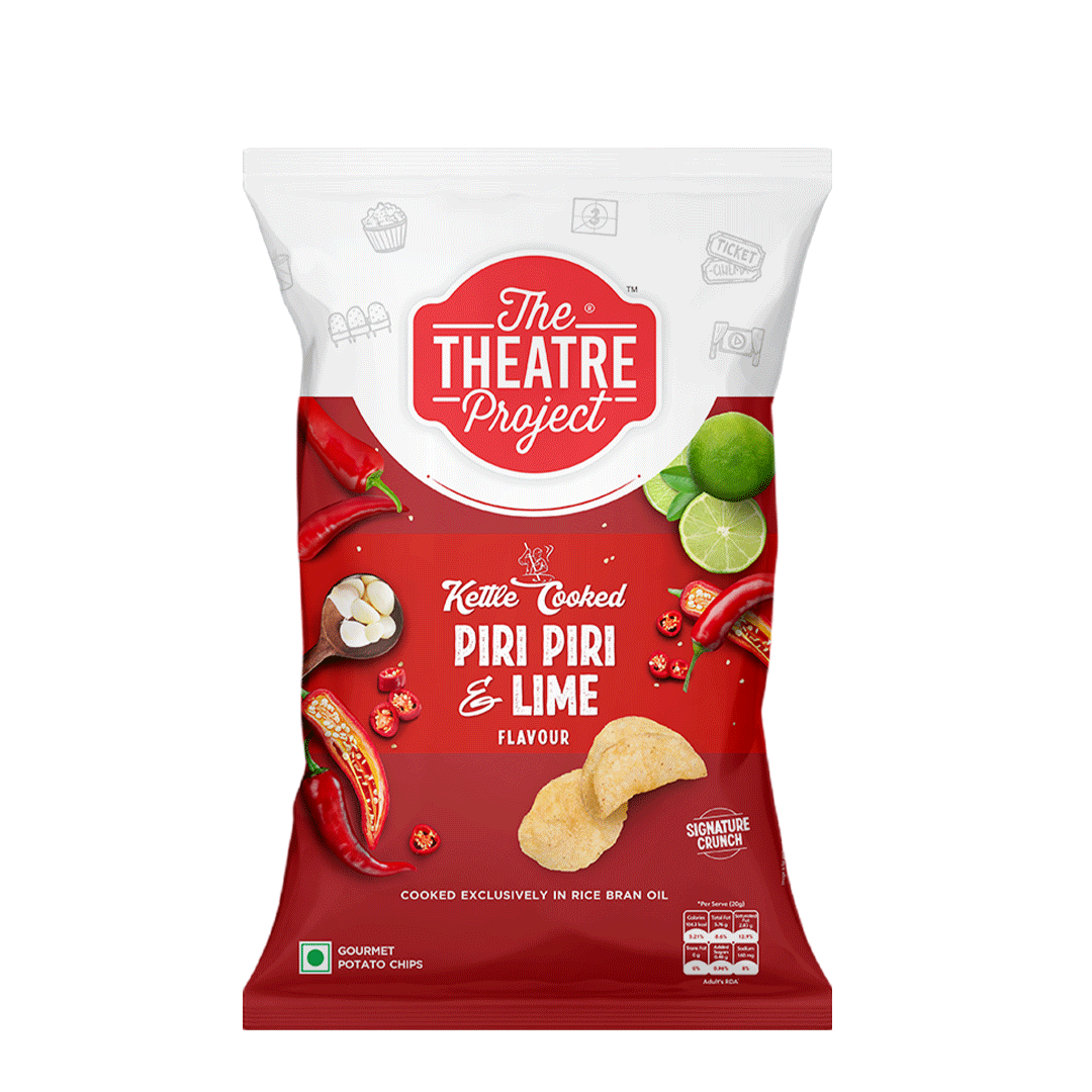 Piri Piri & Lime Kettle Cooked Chips | 72g Pack of 1