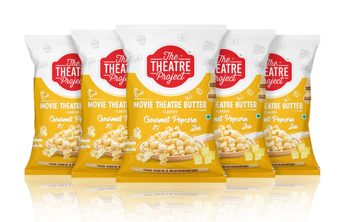 Movie Theater Butter Popcorn Box