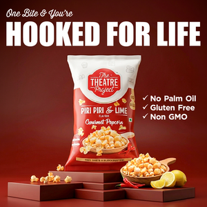 Piri Piri & Lime Gourmet Popcorn | Pack of 10 x 60g Pack of 10
