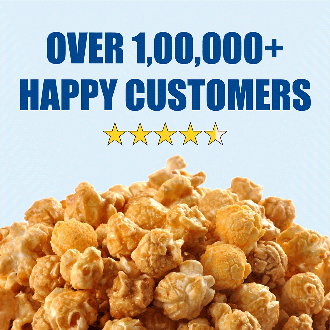 Cheese & Caramel Gourmet Popcorn | Pack of 12 x 32g The Theatre Project