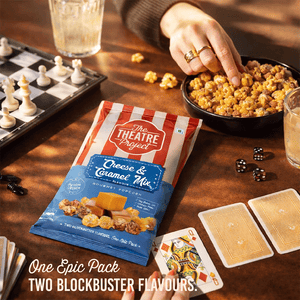 Cheese & Caramel Gourmet Popcorn | Pack of 12 x 32g The Theatre Project