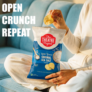 Original Sea Salt Kettle Cooked Chips | Pack of 6 x 93g Pack of 6