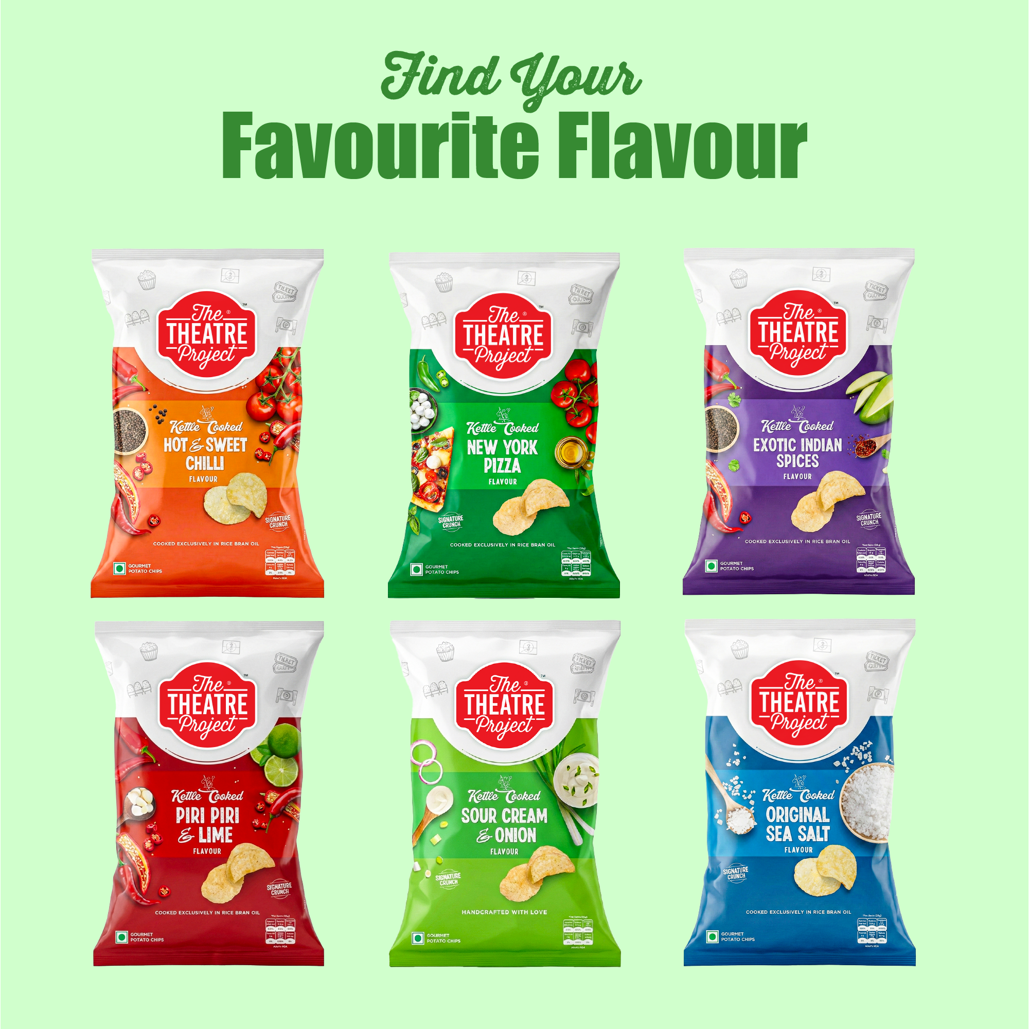 New York Pizza Kettle Cooked Chips | Pack of 12 x 42g Pack of 12