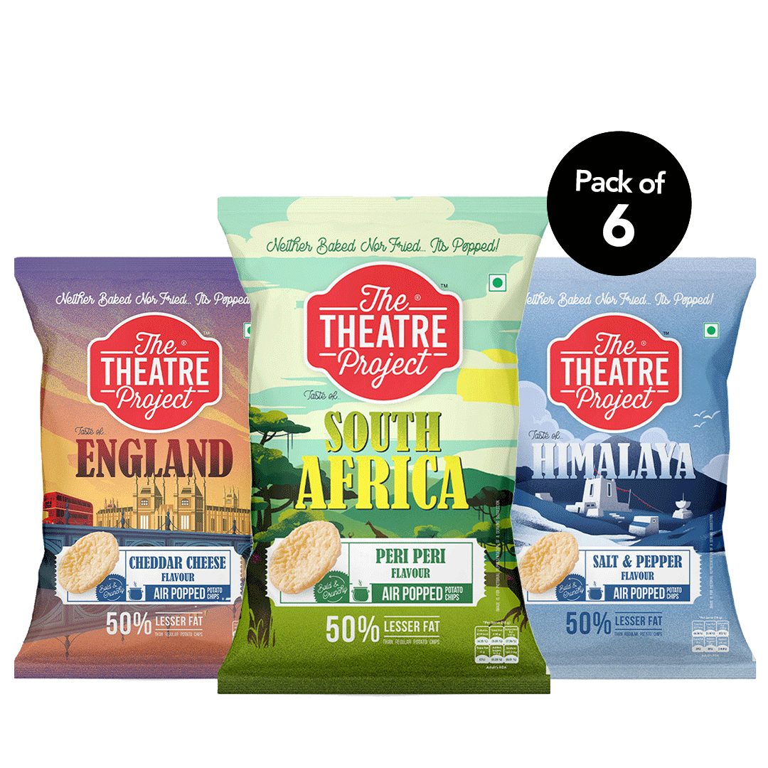 Around the World Collection | Pack of 6 x 55g Pack of 6