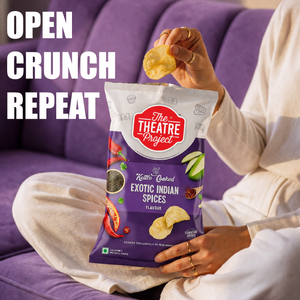 Exotic Indian Spices Kettle Cooked Chips | Pack of 12 x 42g Pack of 12