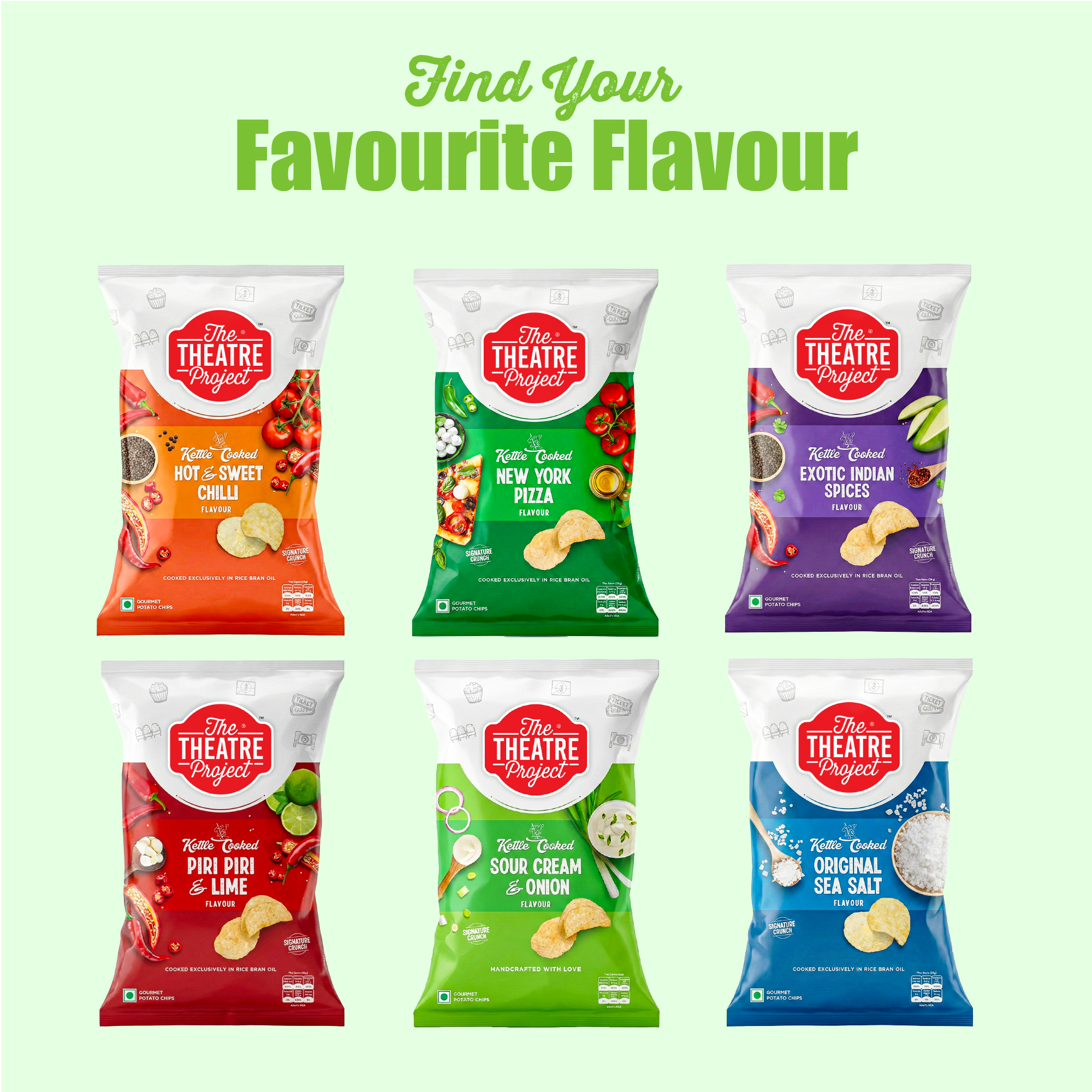 Sour Cream & Onion Kettle Cooked Chips | 72g | Rs 60 Pack of 1