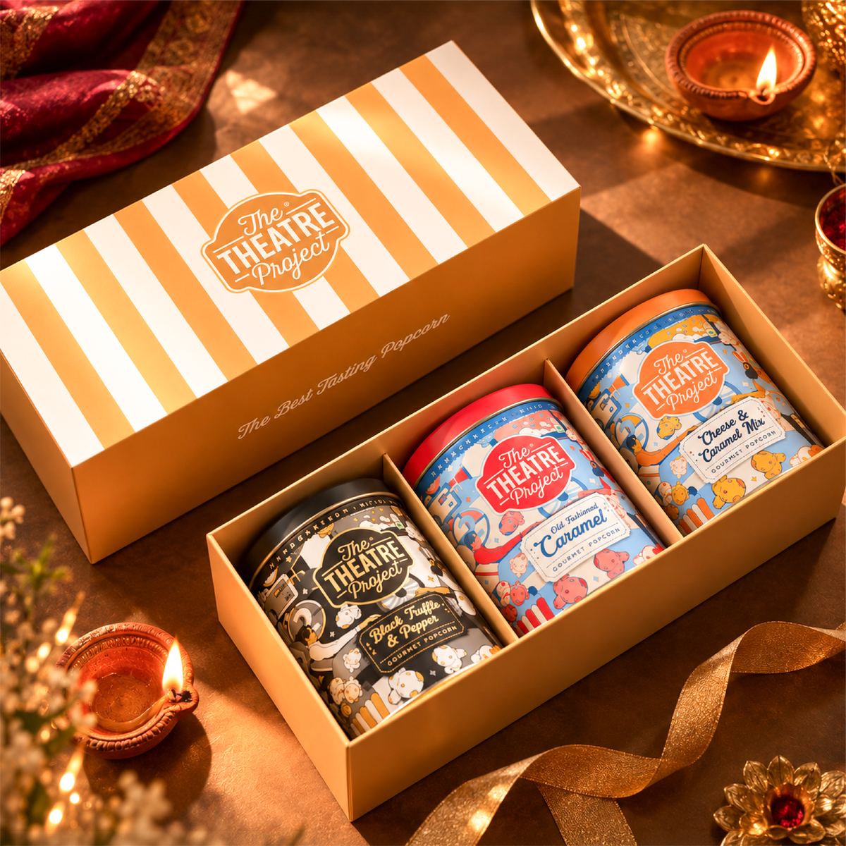 Golden Trio Gift Set | 212g Gift Box
