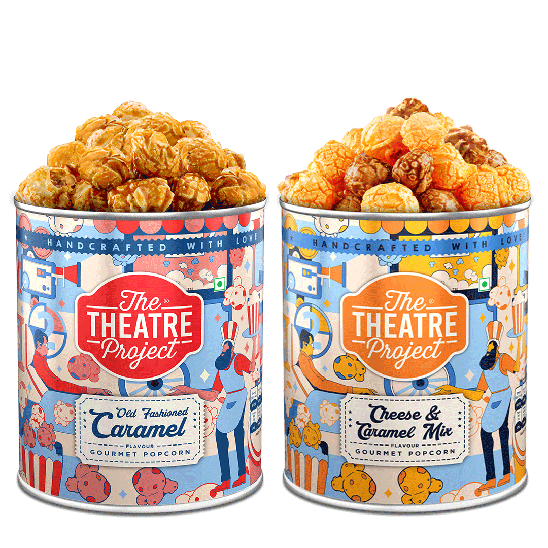 Gourmet Popcorn Tin Combo | 170g Pack of 2