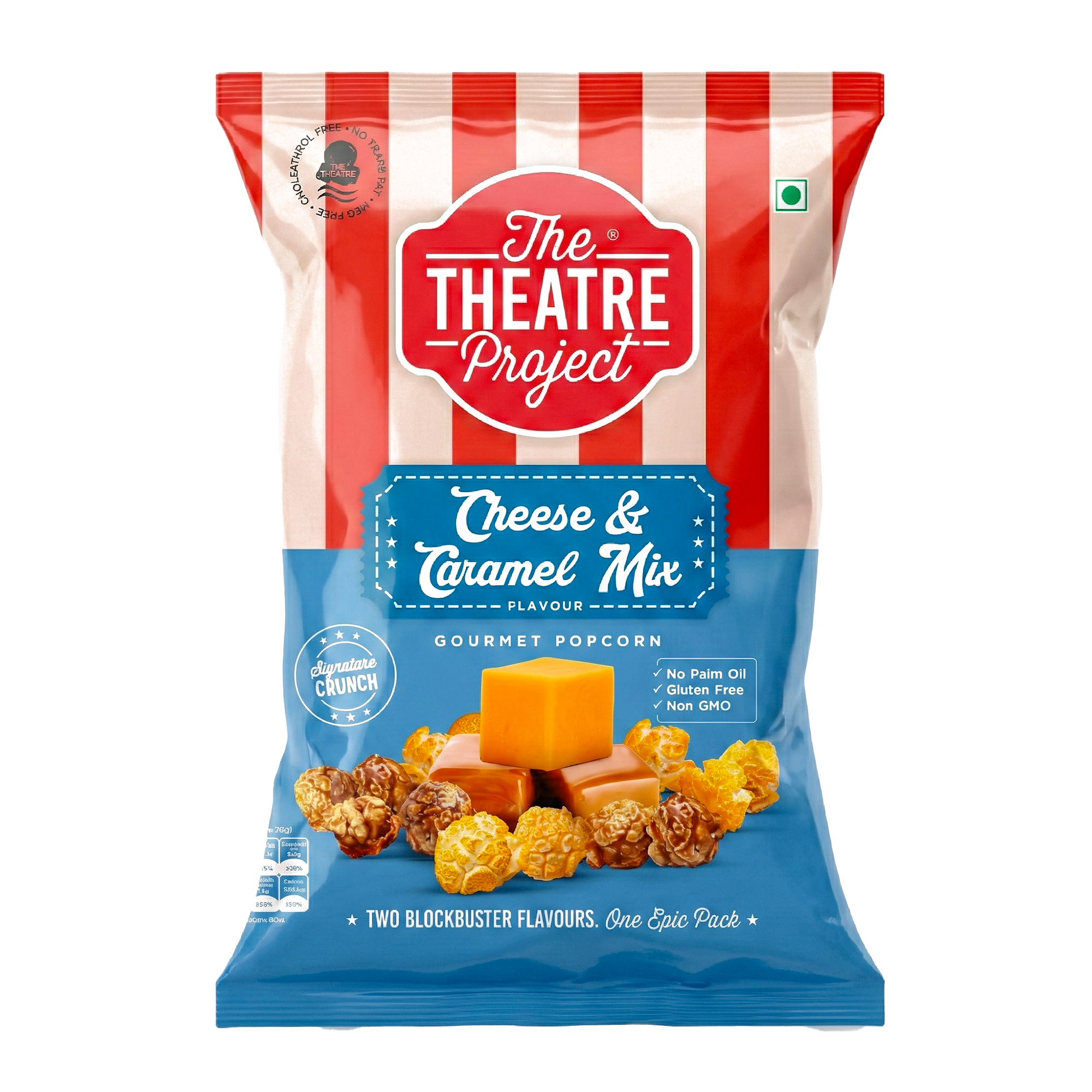 Cheese & Caramel Gourmet Popcorn | 55g | Rs 60 The Theatre Project