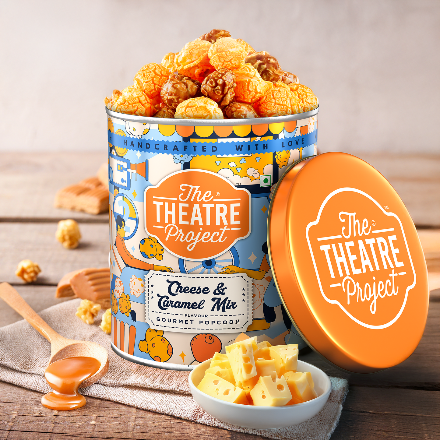 Popcorn Tin Combos - for Movie Nights