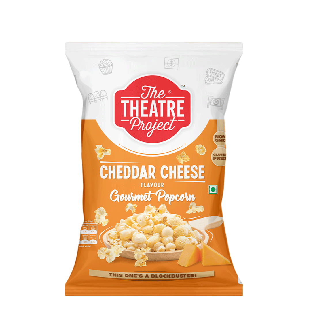 Cheddar Cheese Gourmet Popcorn | 60g Pack of 1