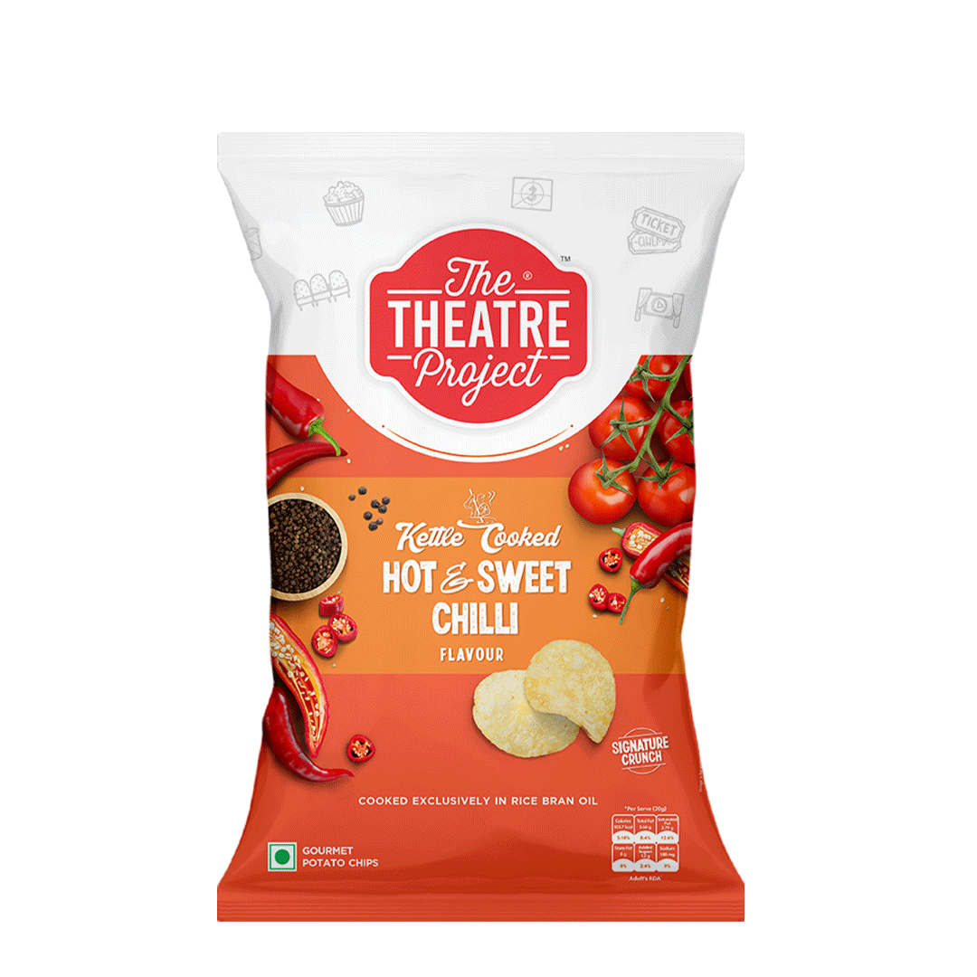 Hot & Sweet Chilli Kettle Cooked Chips | 72g Pack of 1