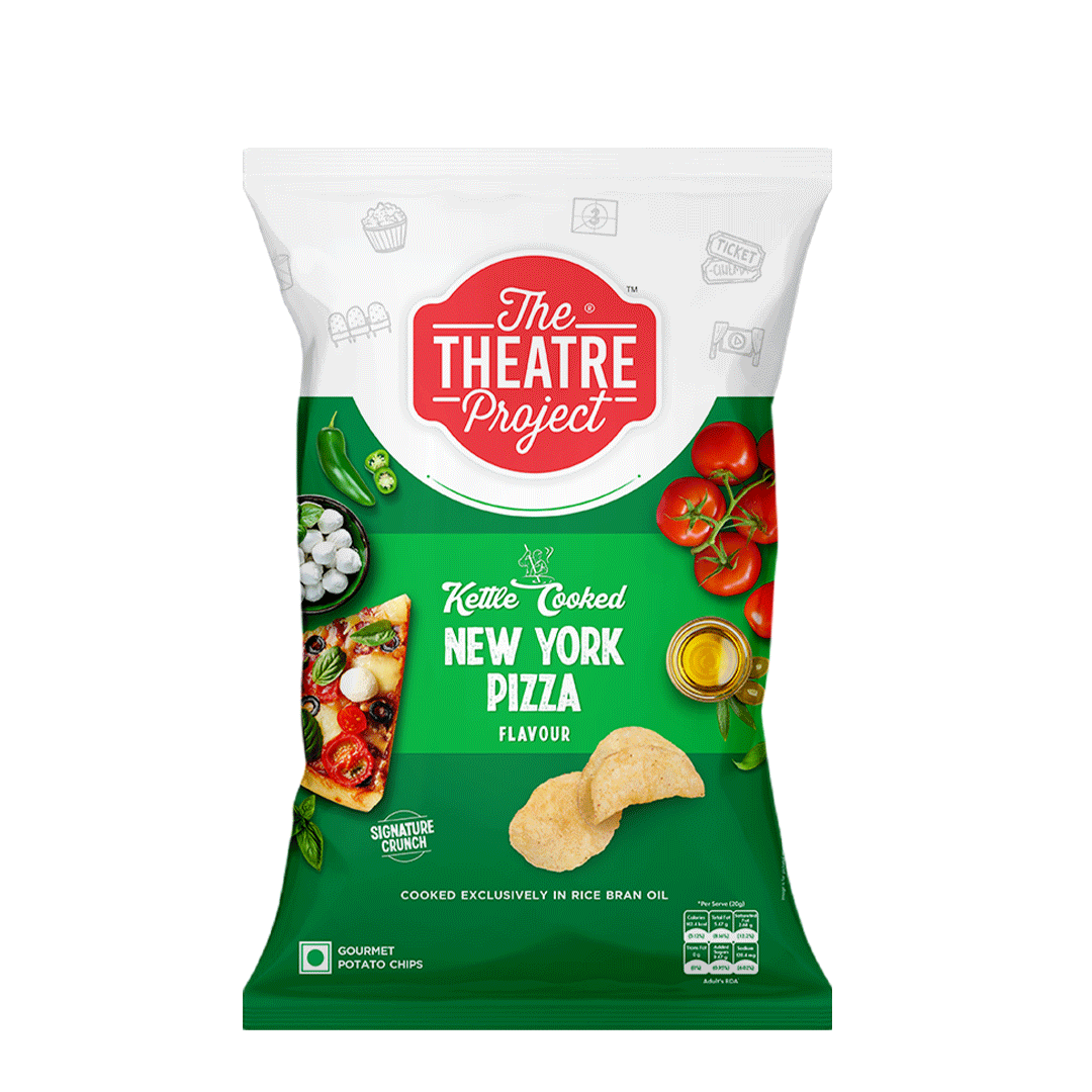 New York Pizza Kettle Cooked Chips | 72g Pack of 1