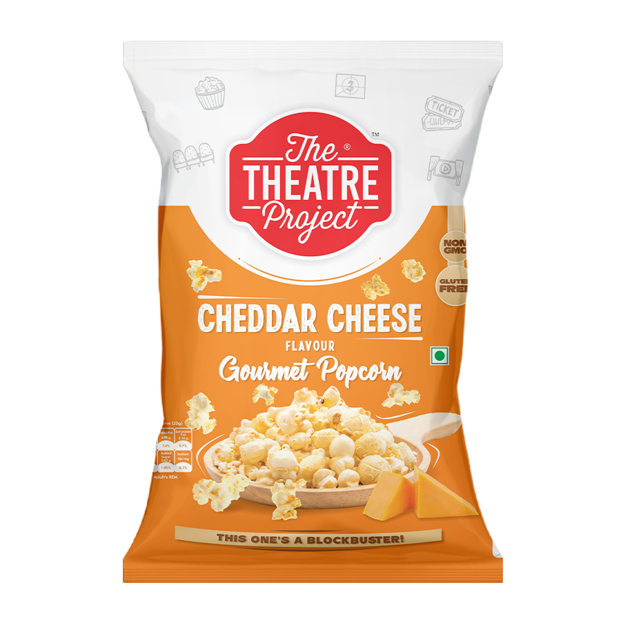 Cheddar Cheese Popcorn - The Theatre Project
