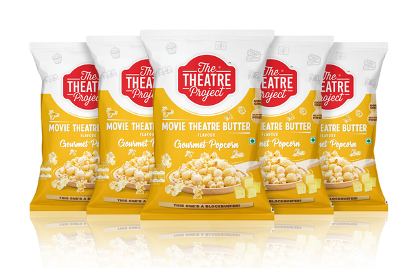 Movie Theater Butter Popcorn Box
