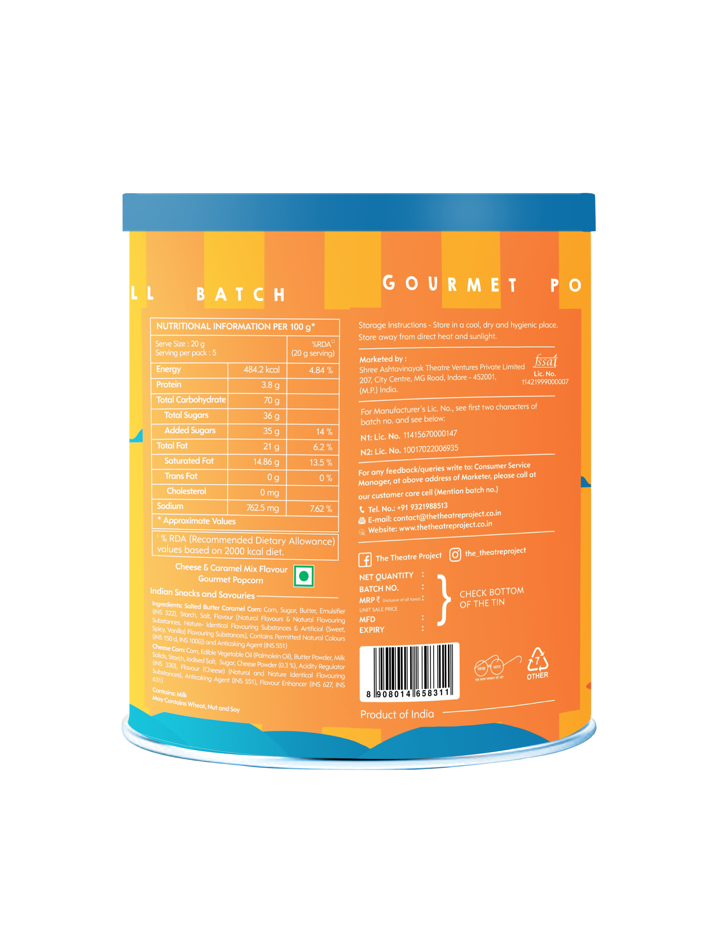 Cheese & Caramel Mix